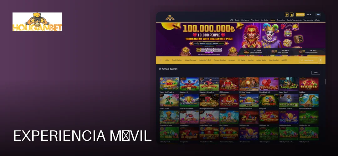 Experiencia móvil